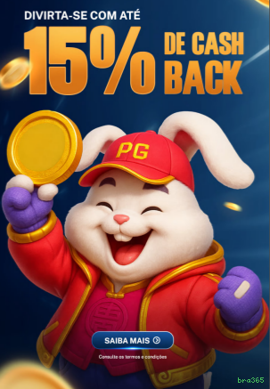 Cashback VIP bra365 - reembolso semanal